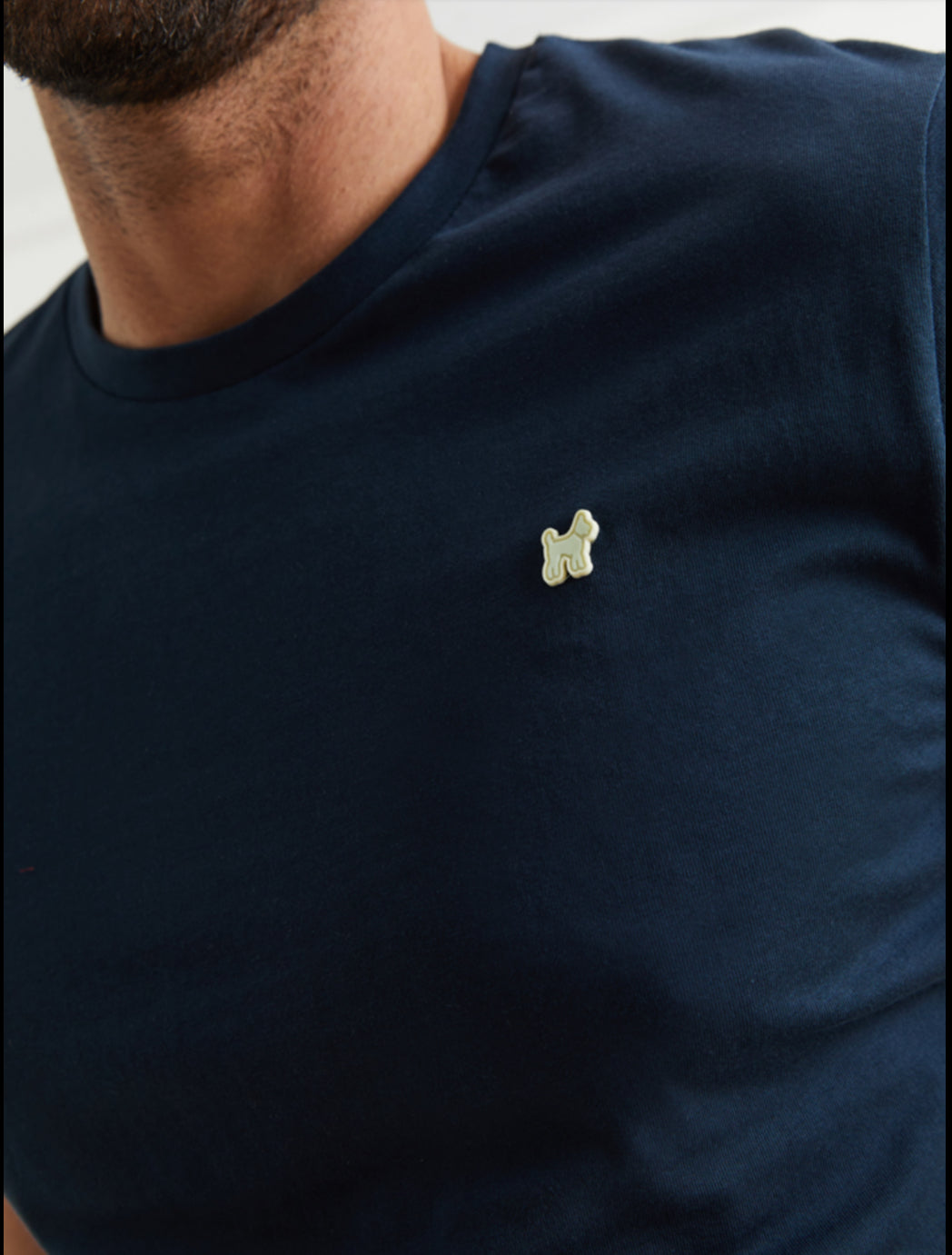 CAMISETA WILLIOT GROOVY AZUL MARINO