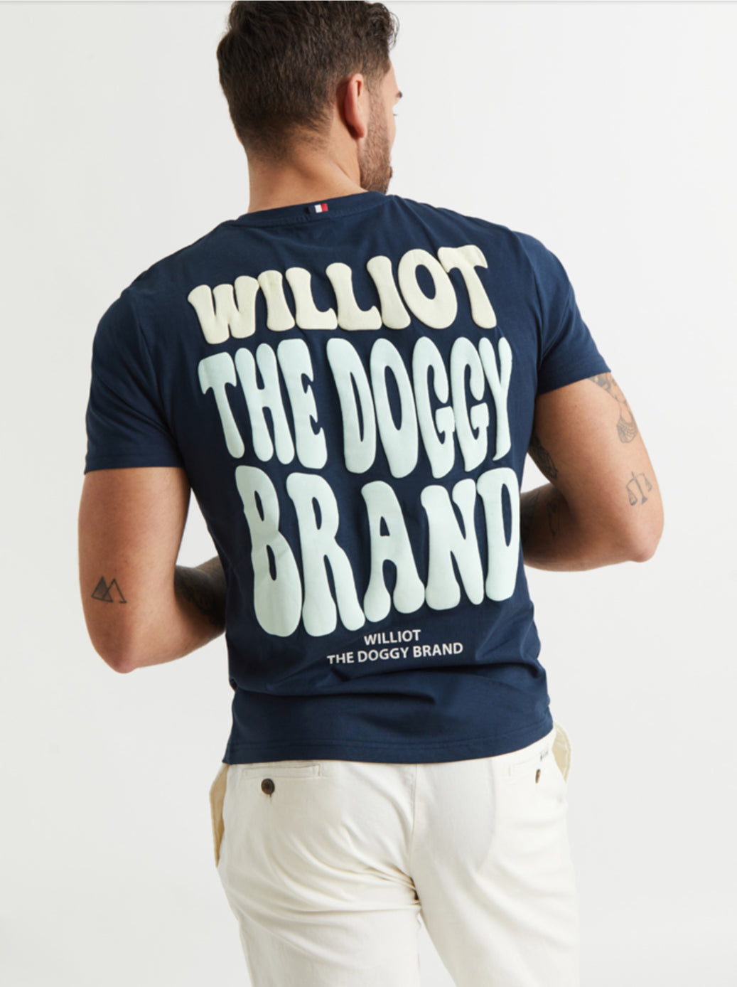 CAMISETA WILLIOT GROOVY AZUL MARINO