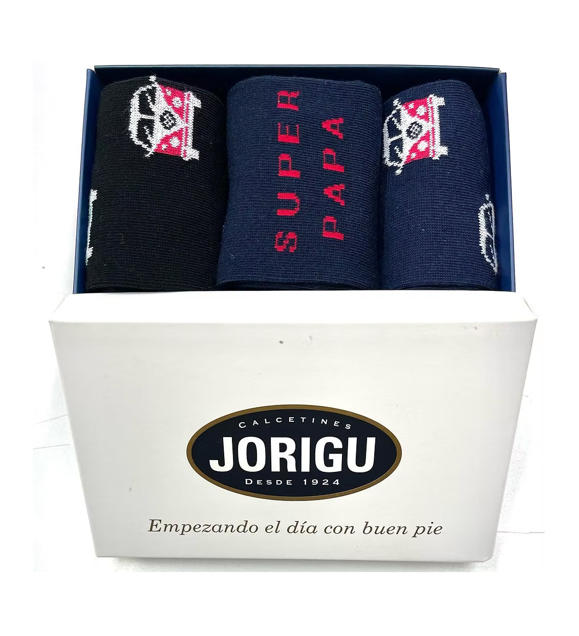 CAJA CALCETINES ALGODON SUPER PAPA FURGO BIG