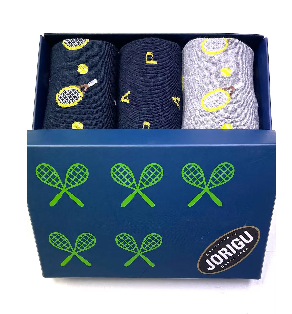 CAJA CALCETINES ALGODON SUPER PAPA TENIS