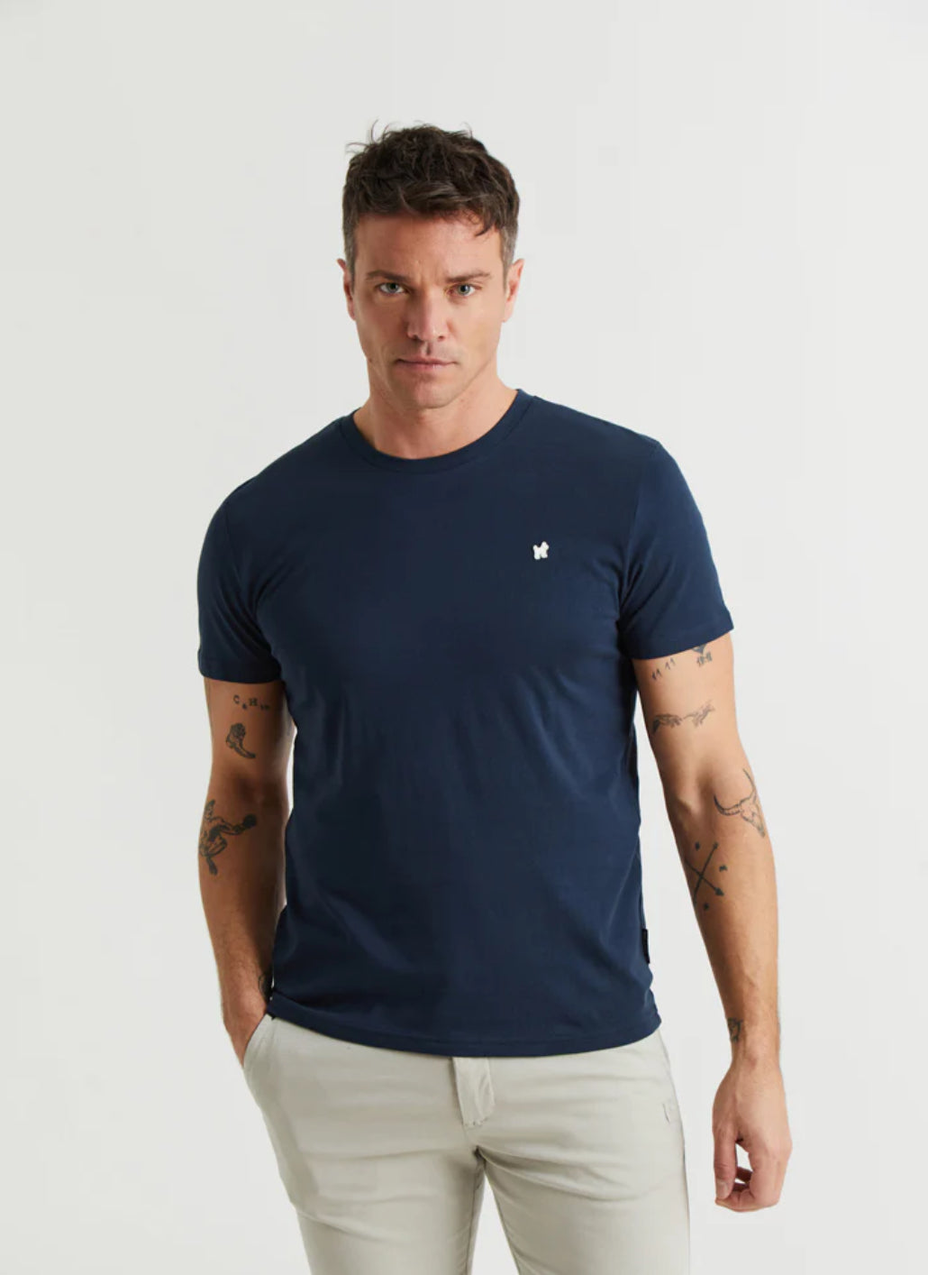 CAMISETA LOGO CLÁSICA AZUL MARINO WILLIOT