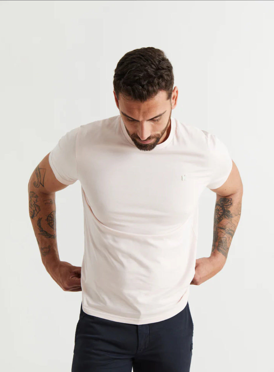 CAMISETA LOGO CLÁSICA ROSA