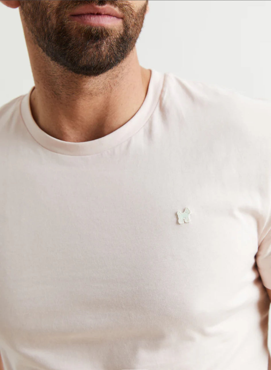 CAMISETA LOGO CLÁSICA ROSA