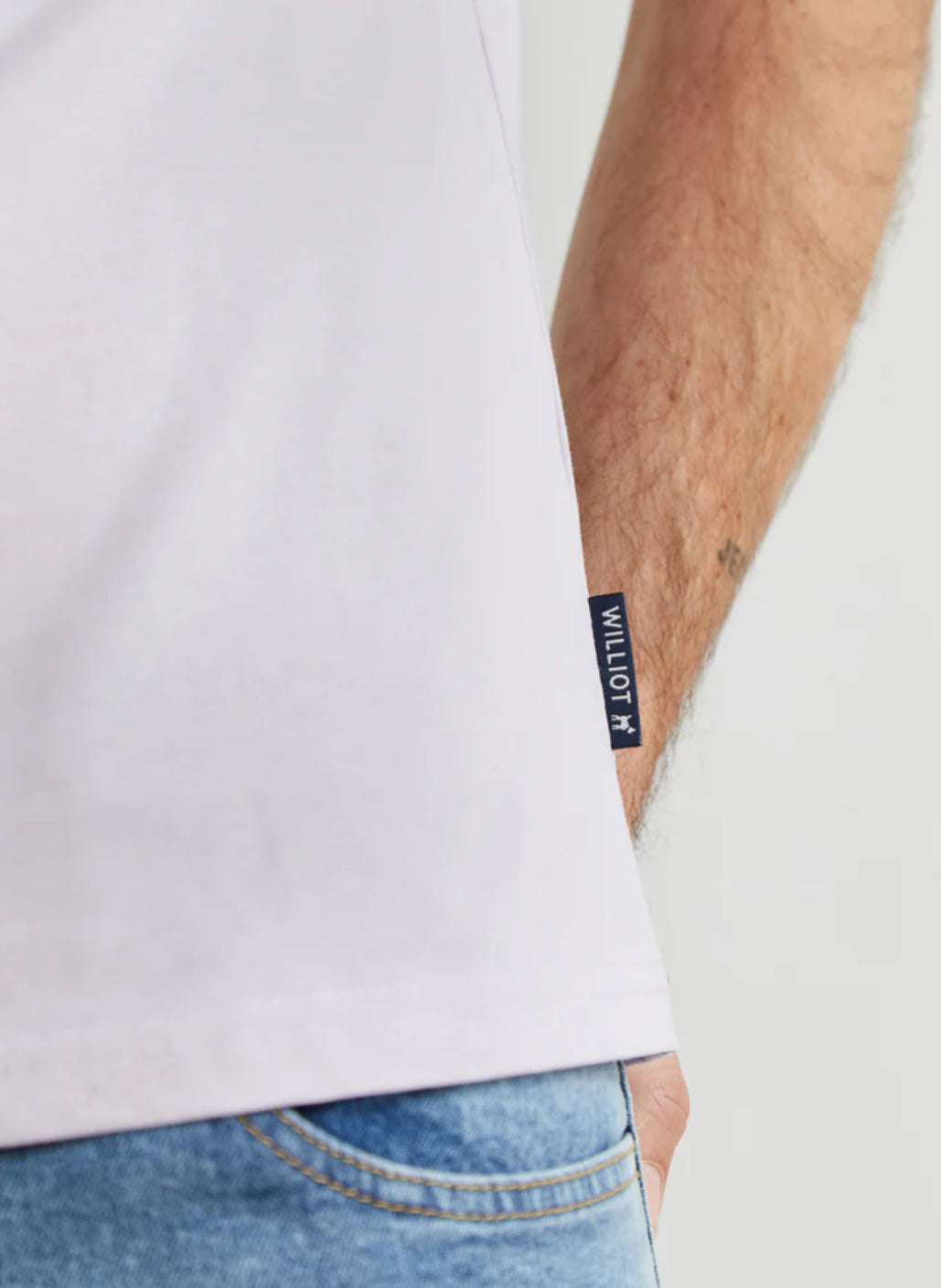 CAMISETA LOGO CLÁSICA MALVA WILLIOT