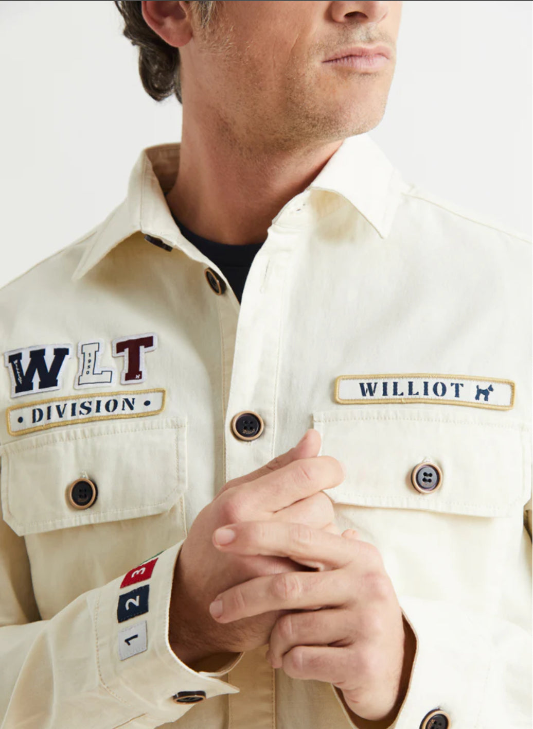 SOBRECAMISA CON PARCHES WILLIOT