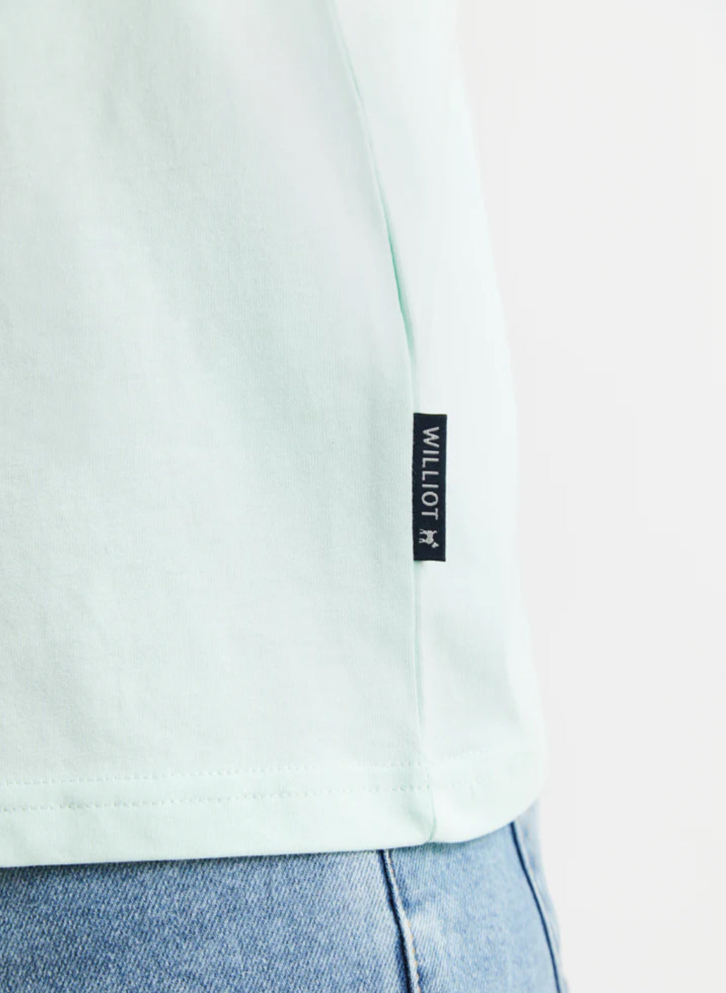CAMISETA LOGO CLÁSICA TURQUESA WILLIOT
