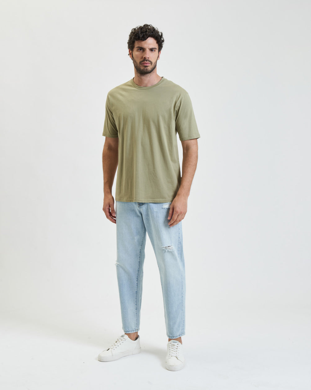 DAD RELAXED FIT LIGHT WASH JEANS GIANNI LUPO
