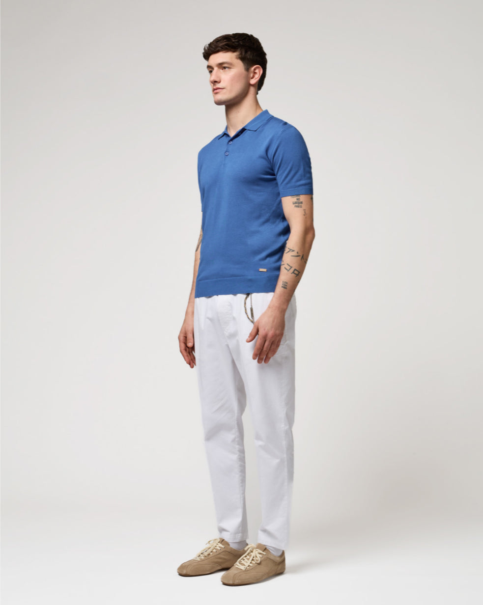 POLO IN MAGLIA MUSCLE FIT GIANNI LUPO