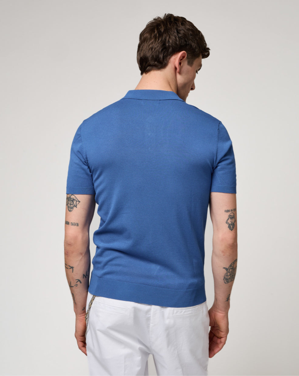 POLO IN MAGLIA MUSCLE FIT GIANNI LUPO