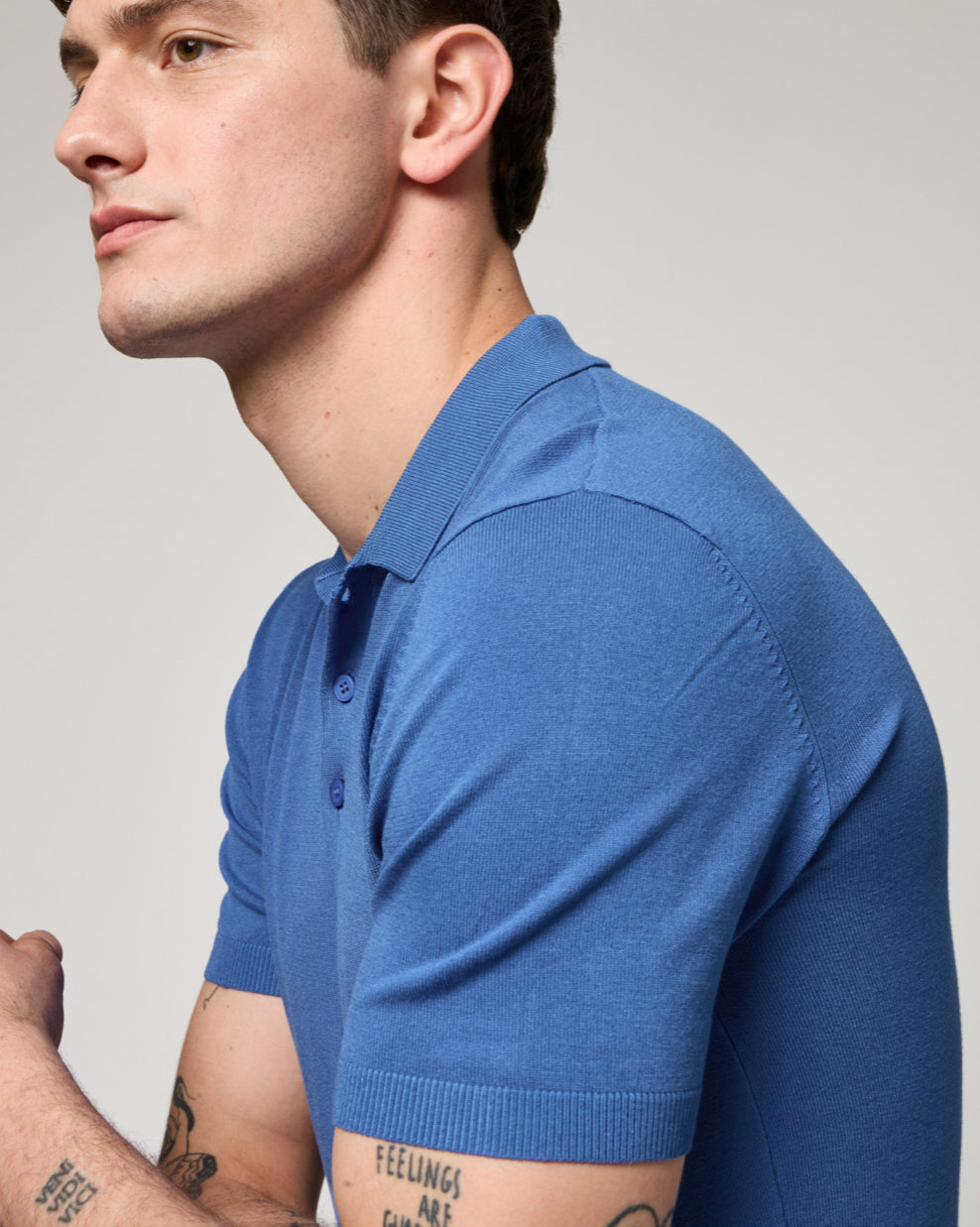 POLO IN MAGLIA MUSCLE FIT GIANNI LUPO