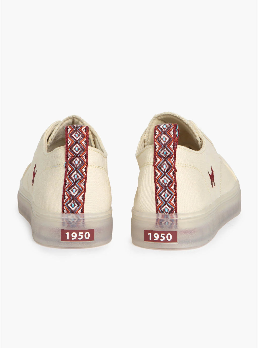 ZAPATILLA LONA ÉTNICA CREMA WILLIOT