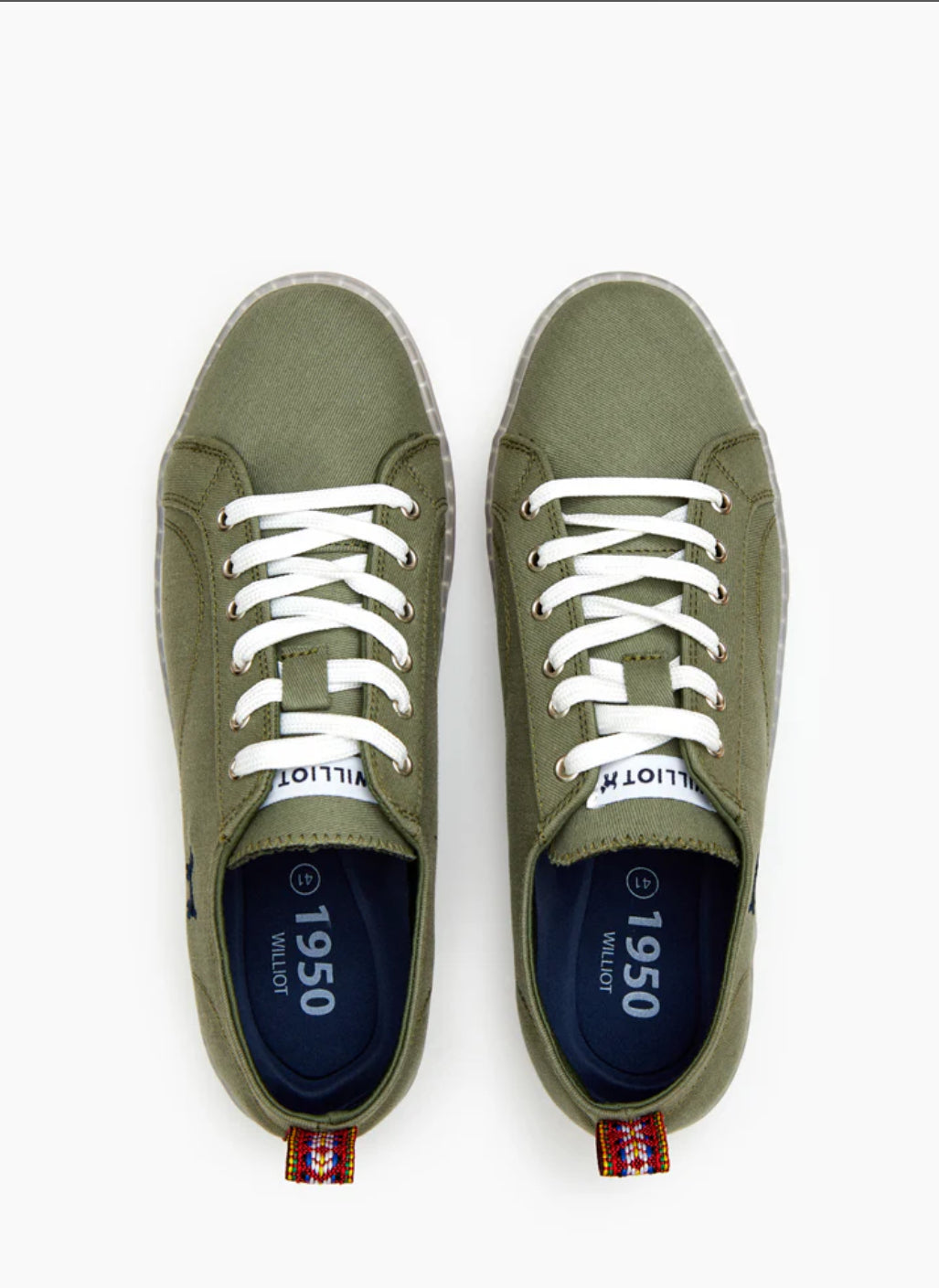 ZAPATILLA LONA ÉTNICA KHAKI