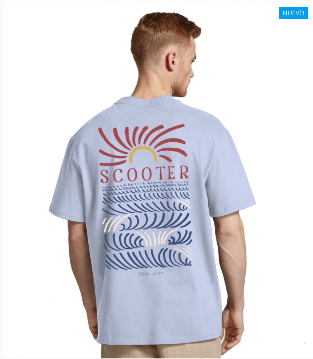 CAMISETA RELAXED FIT PONIENTE SCOOTER