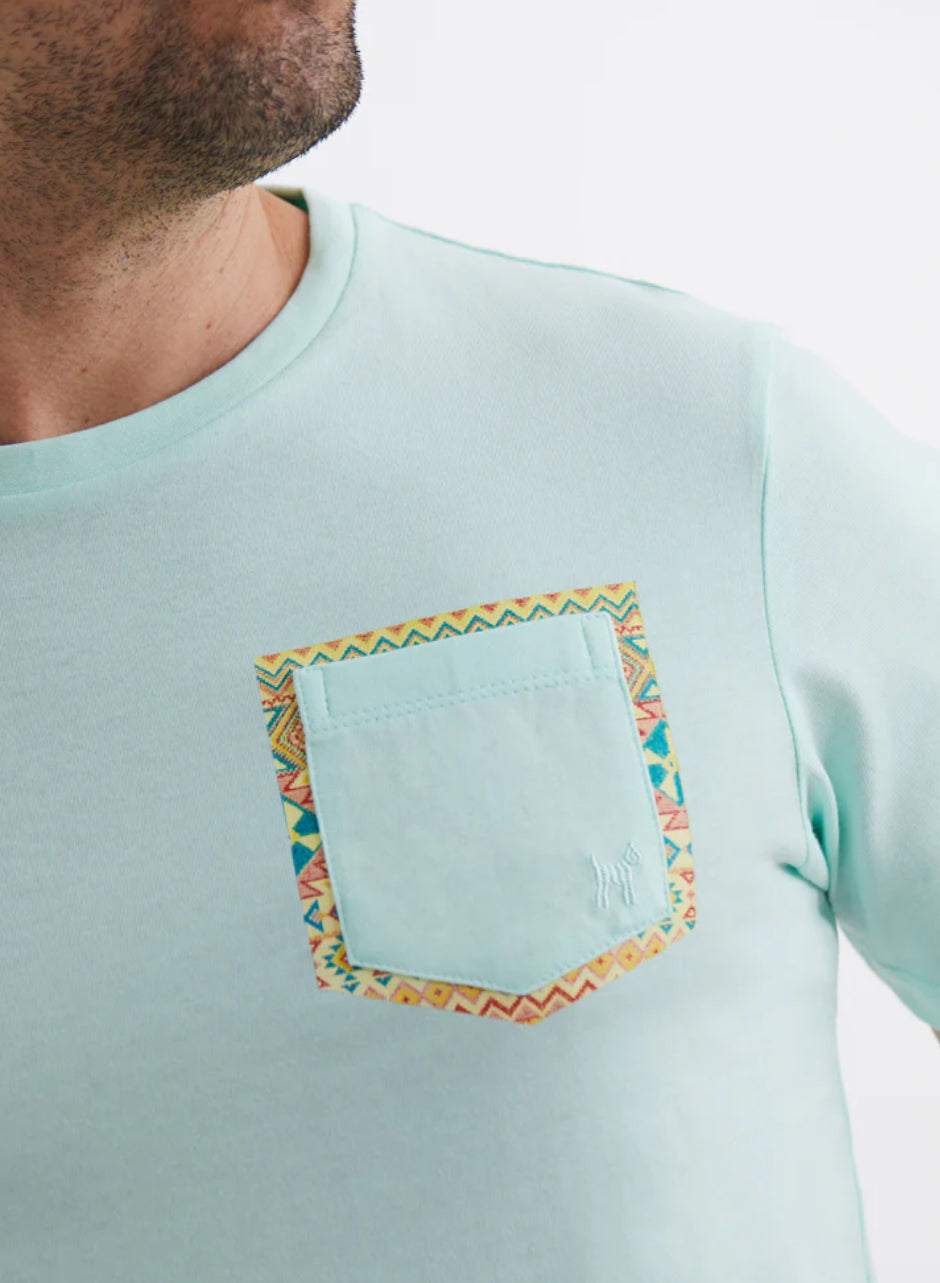 CAMISETA BOLSILLO DETALLE ÉTNICO WILLIOT