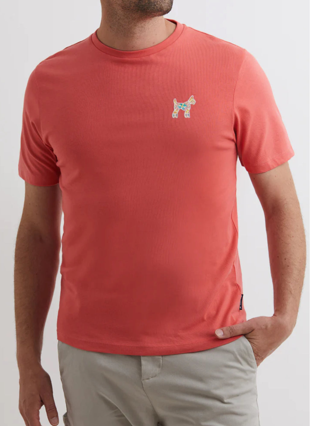 CAMISETA LOGO ÉTNICO CORAL WILLIOT