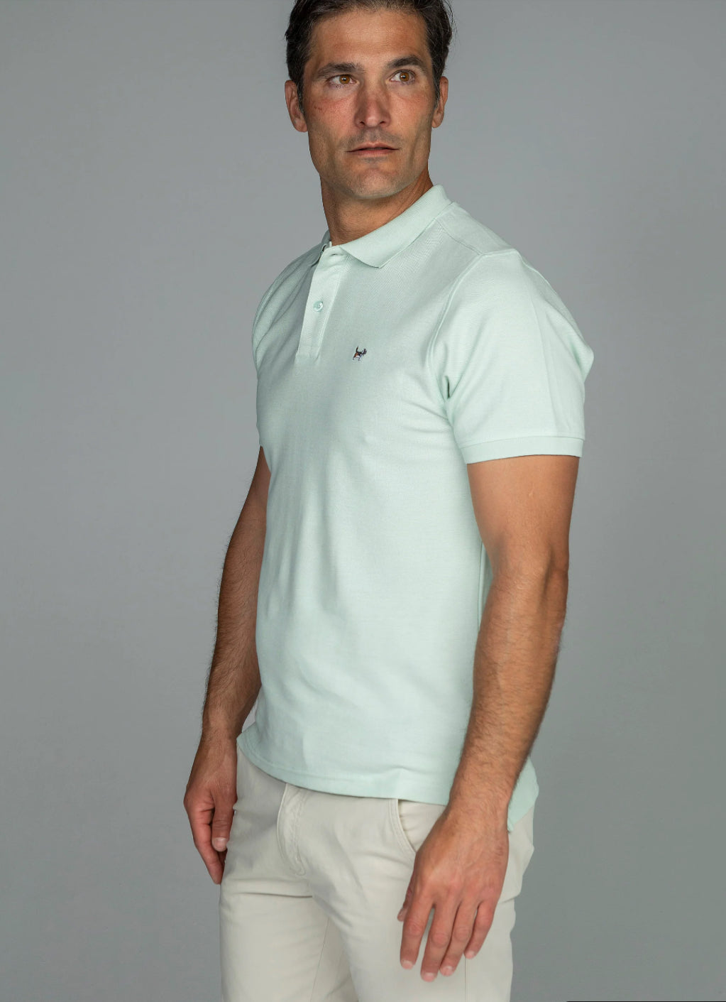 POLO BÁSICO TELDE AQUAMARINA ALBERT BRANDON