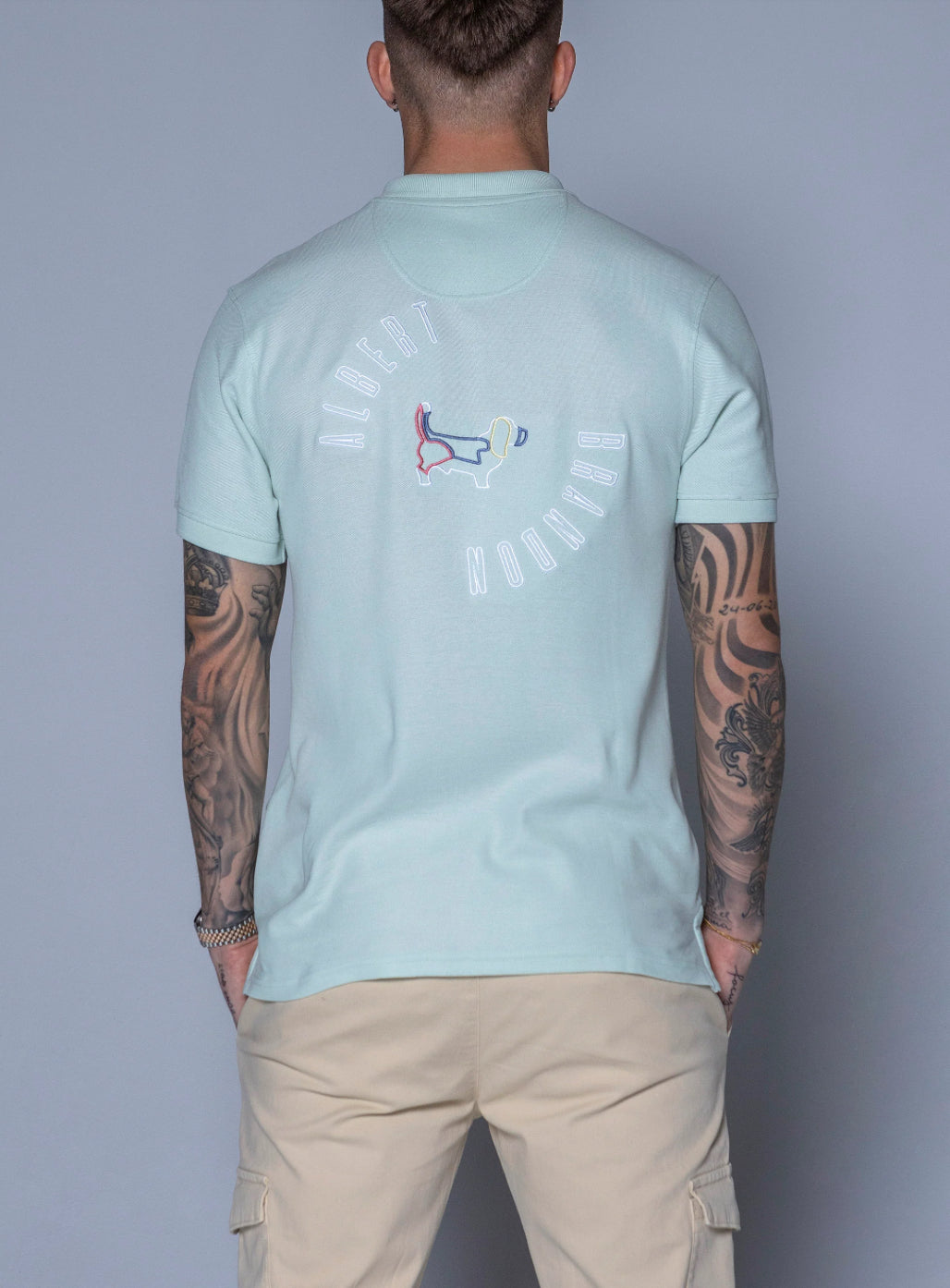 POLO DALTONA VERDE MENTA ALBERT BRANDON