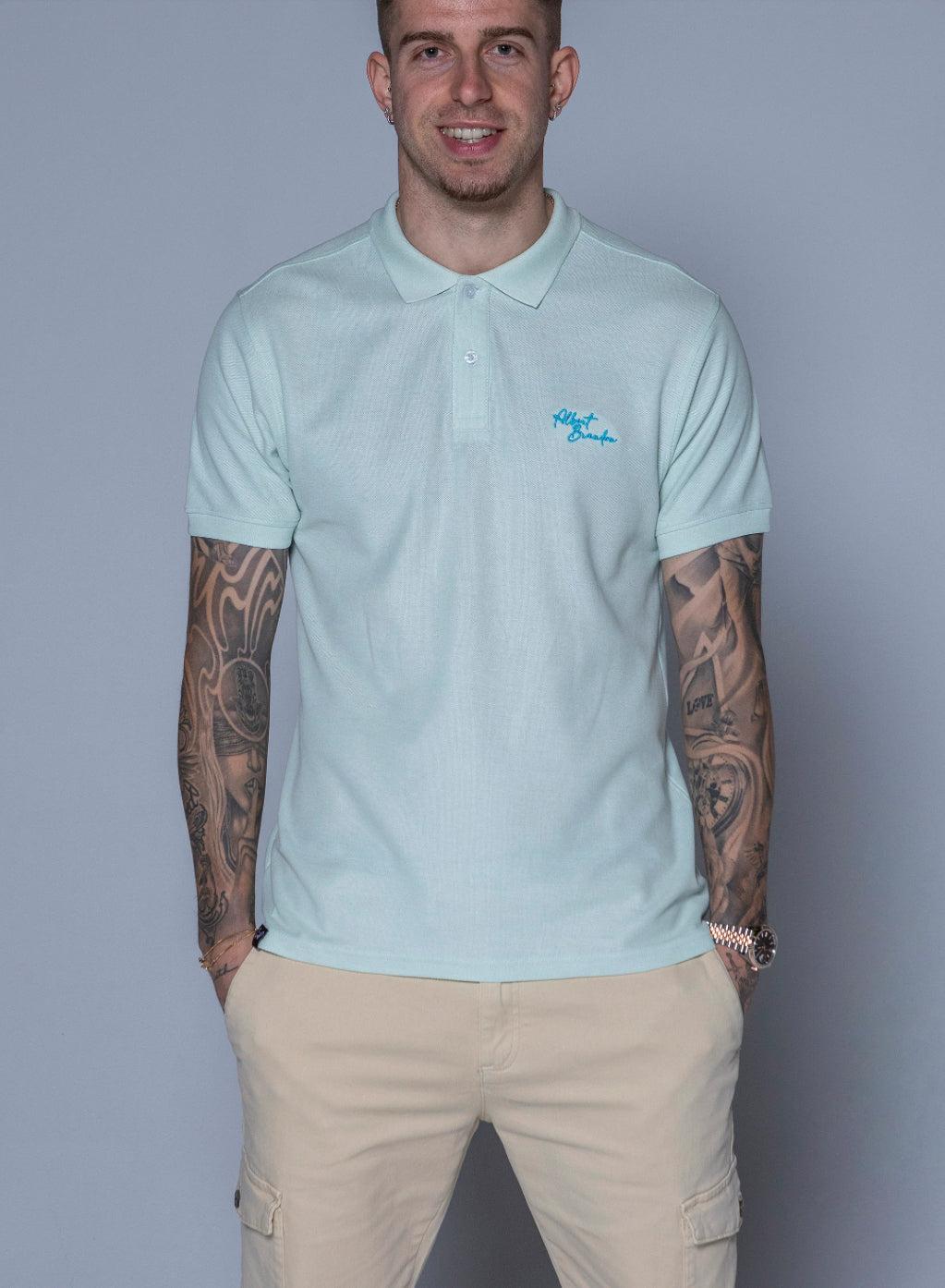 POLO DALTONA VERDE MENTA ALBERT BRANDON