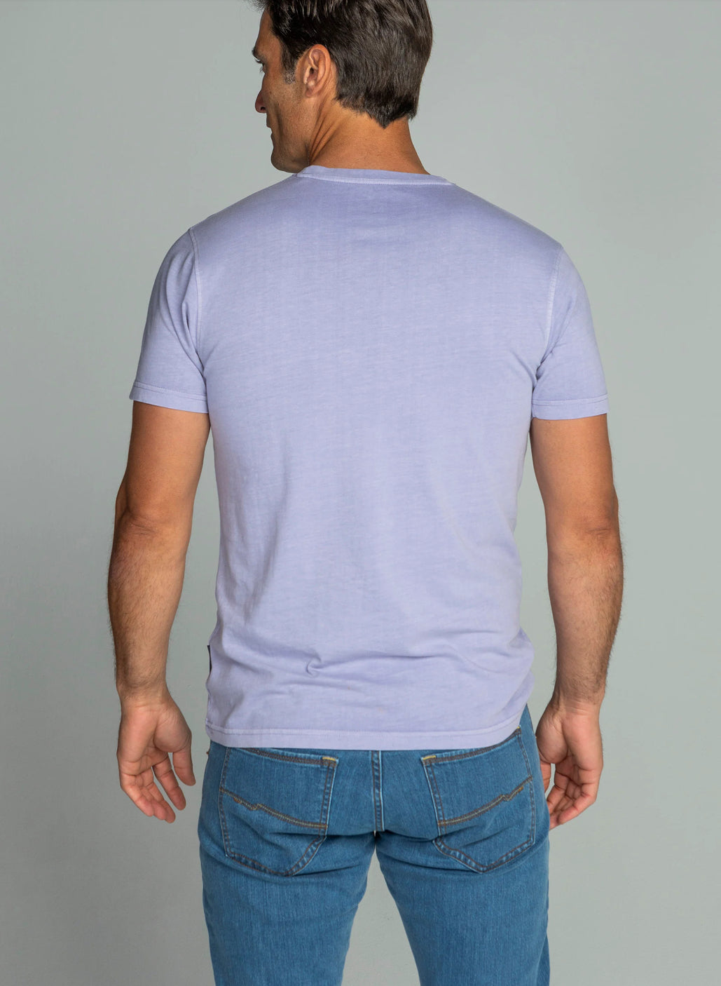 CAMISETA RISEN DELAVADA MALVA ALBERT BRANDON