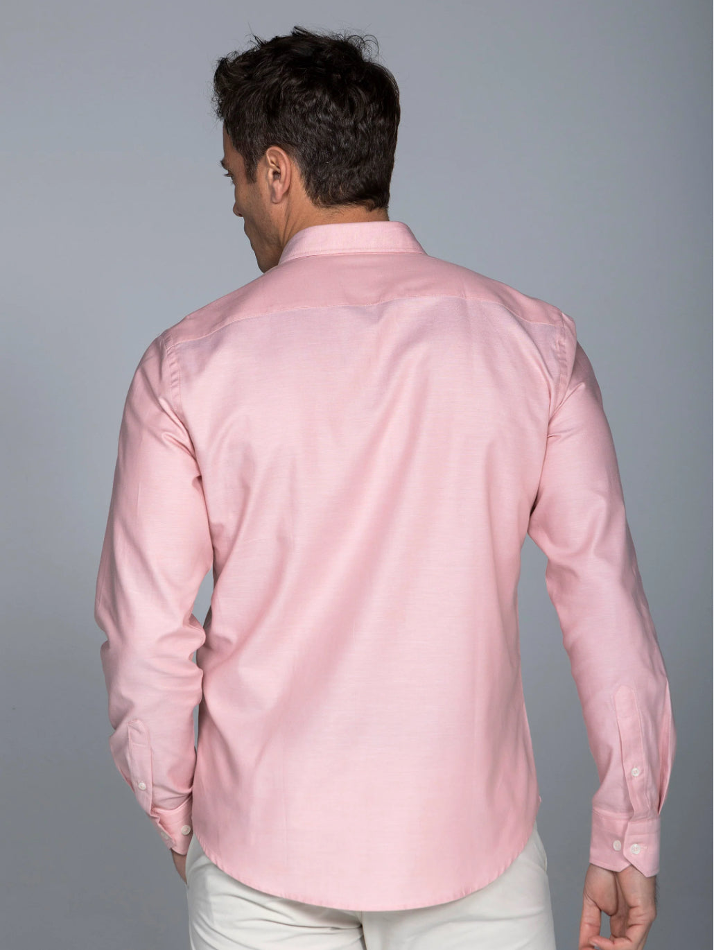 CAMISA MINIOXFORD YALE SALMON EMPOLVADO ALBERT BRANDON