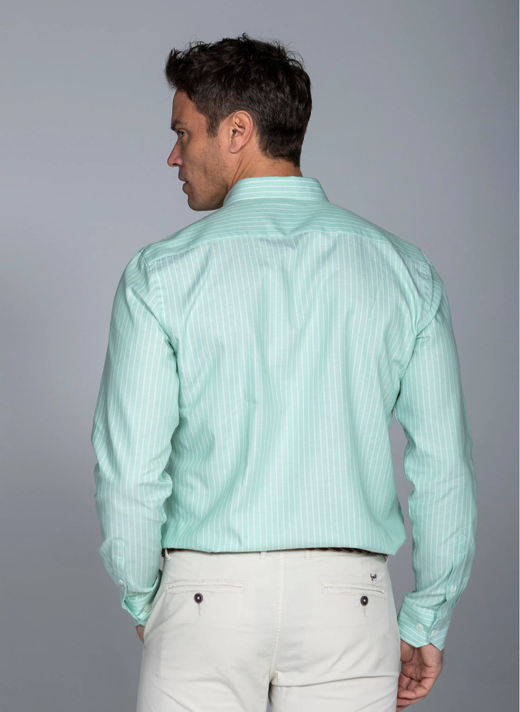 CAMISA MINIOXFORD SPORT YAIZA VERDE ALBERT BRANDON