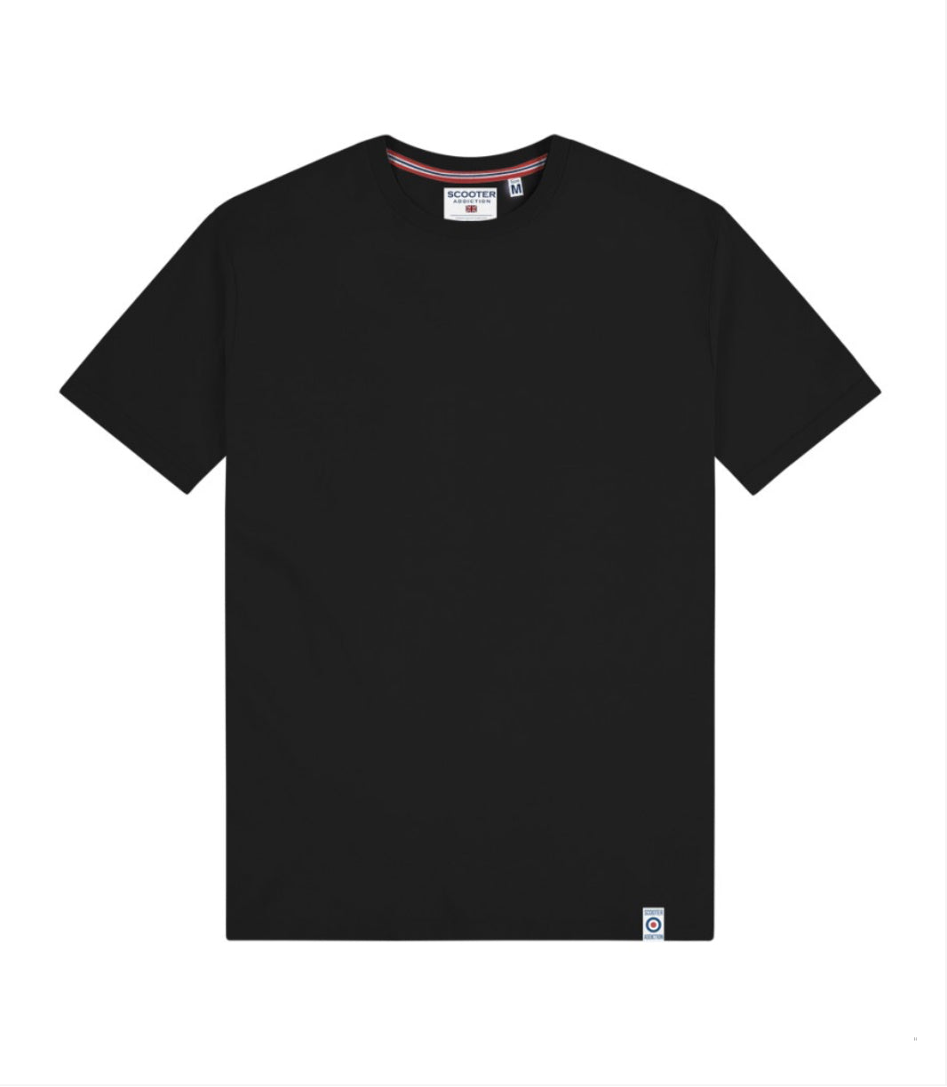 CAMISETA SCOOTER NEGRO