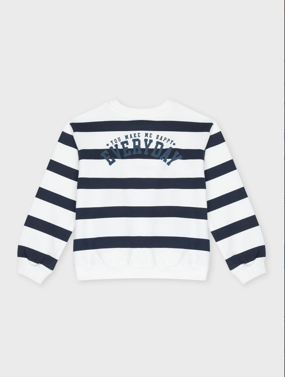 SUDADERA RAYAS ATIVO NIÑA