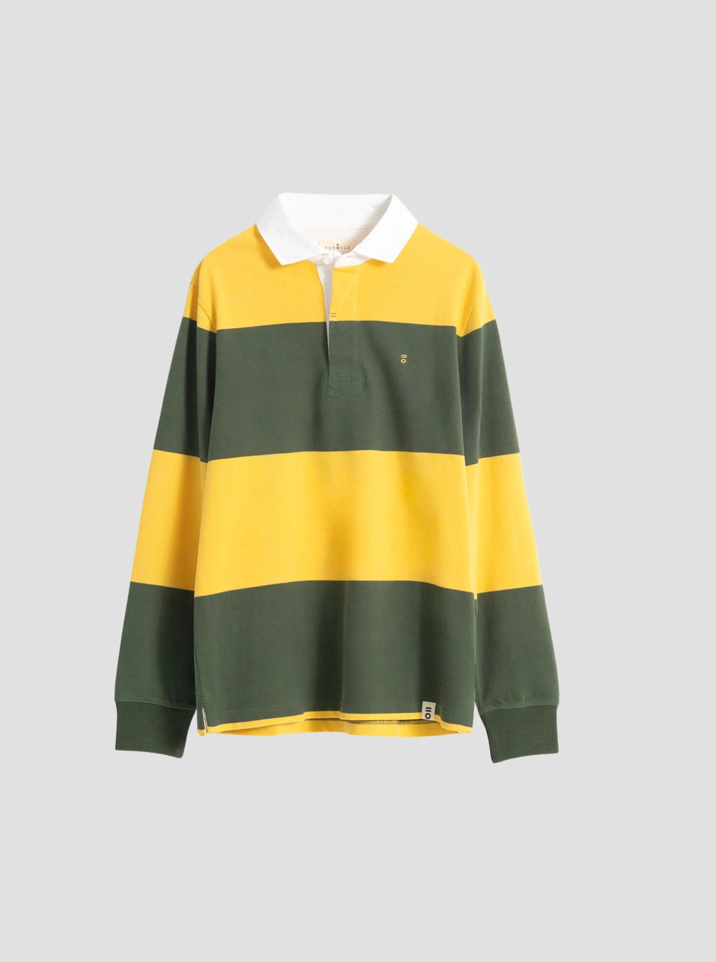 POLO RUGBY RAYAS VERDE PUROEGO