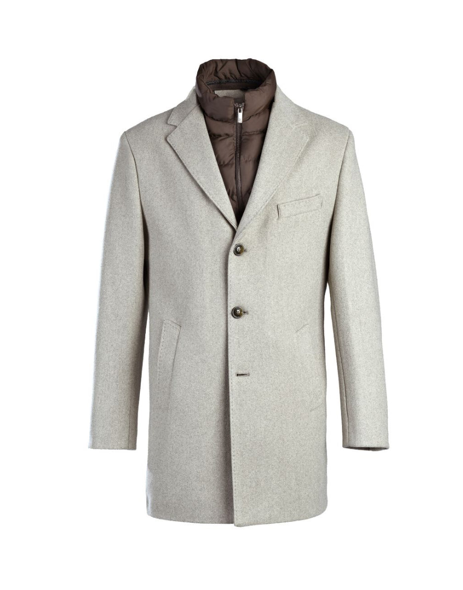 ABRIGO CON DESMONTABLE JAVIER LOBATO