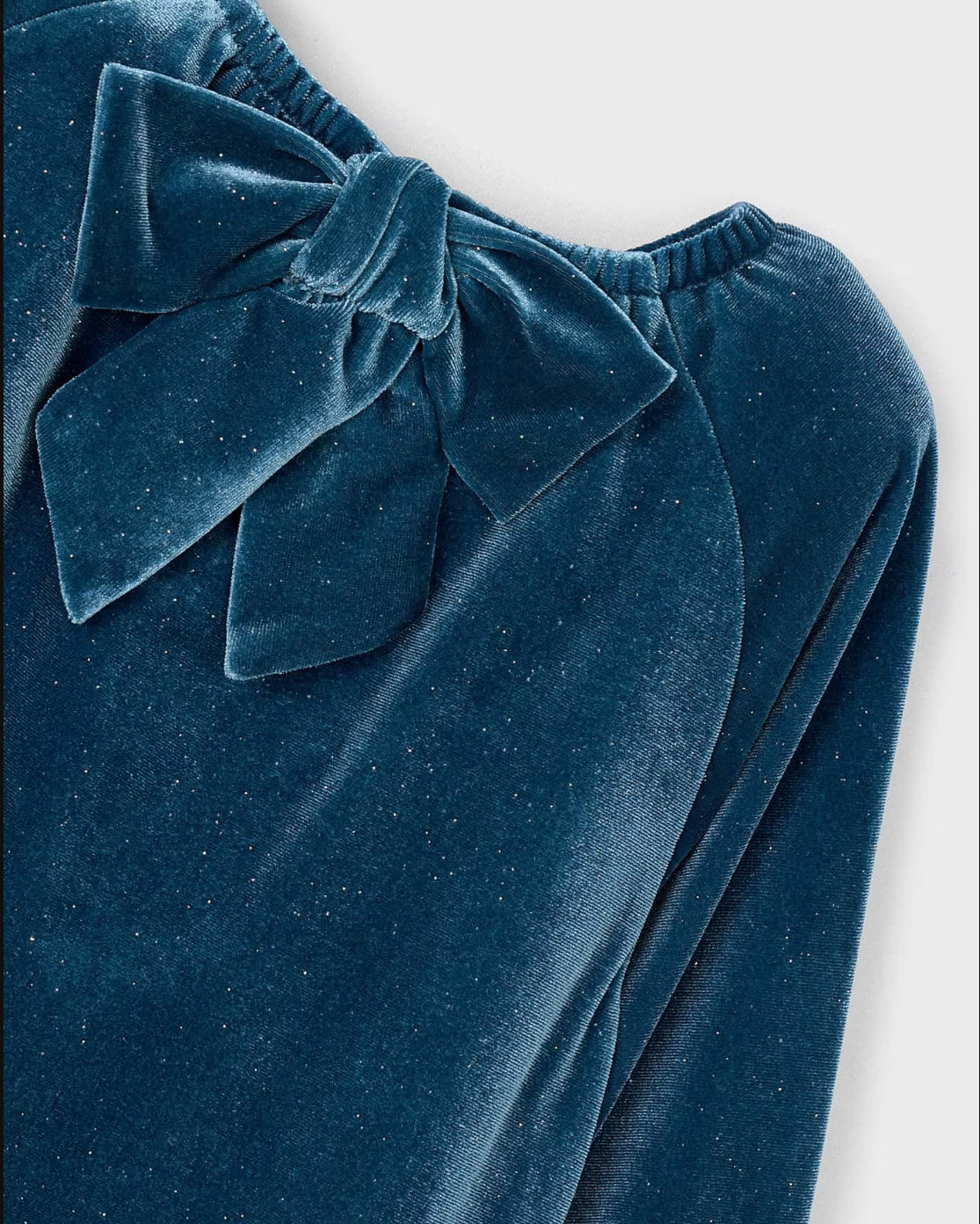 VESTIDO TERCIOPELO BRILLO NIÑA OCÉANO MAYORAL