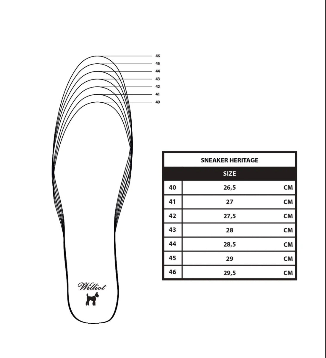 SNEAKER HERITAGE BLANCA WILLIOT