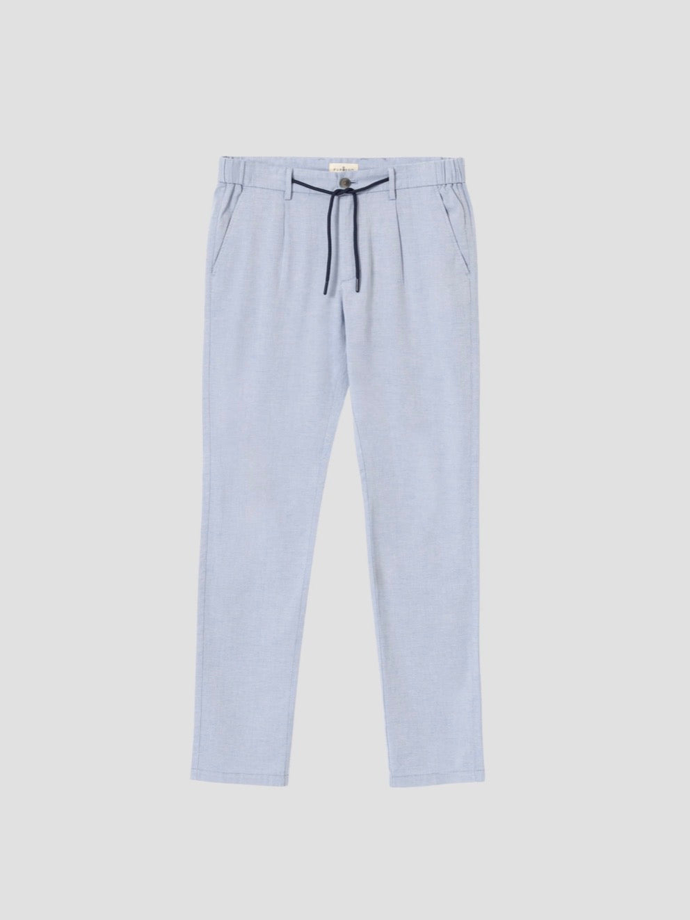 PANTALÓN DOBBY STRECHT AZUL CELESTE PUROEGO