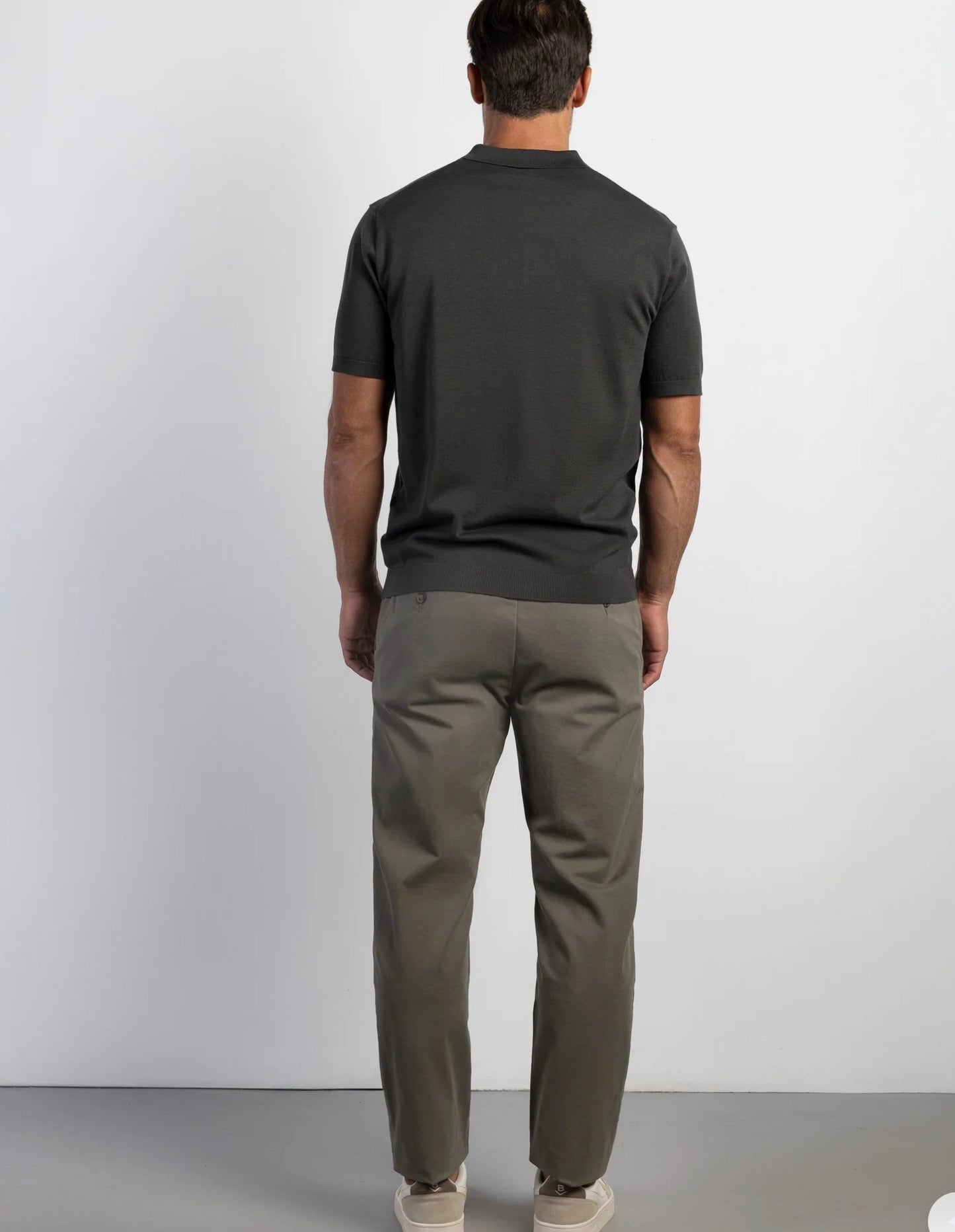 BOSTON PANTALÓN CHINO SLIM FIT EUCALIPTO