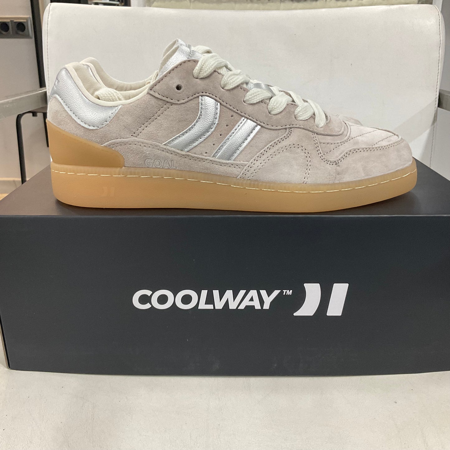 GOAL WHITE/SILVER COOLWAY