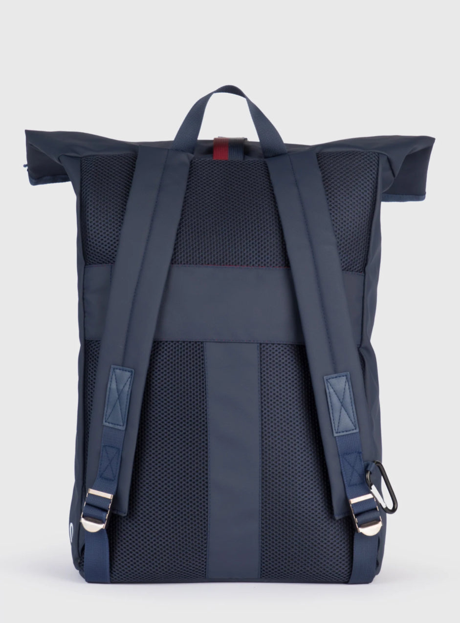 MOCHILA ROLLTOP TEJIDO IMPERMEABLE MARINO WILLIOT