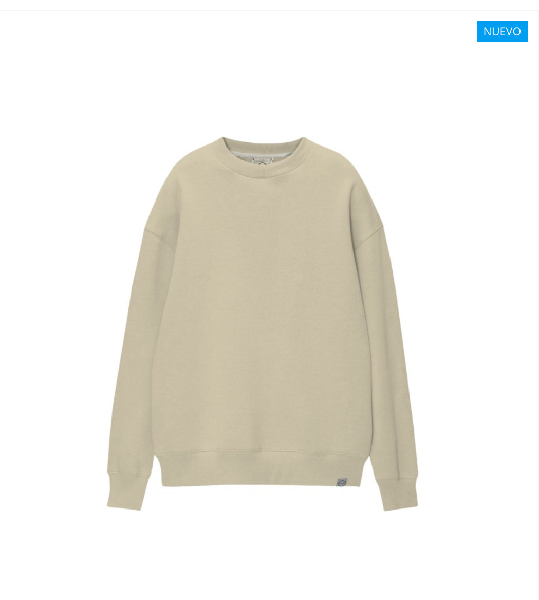 SUDADERA BÁSICA TYS BEIGE