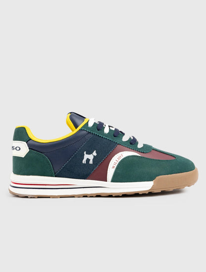 SNEAKER URBAN MULTICOLOR VERDE