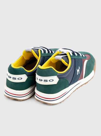 SNEAKER URBAN MULTICOLOR VERDE