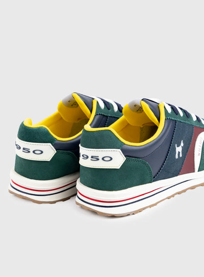 SNEAKER URBAN MULTICOLOR VERDE