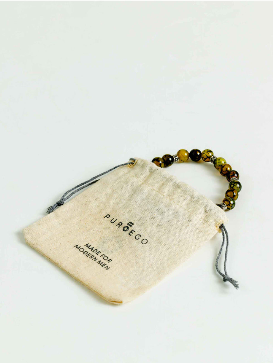 PULSERA PIEDRAS AMARILLA PUROEGO