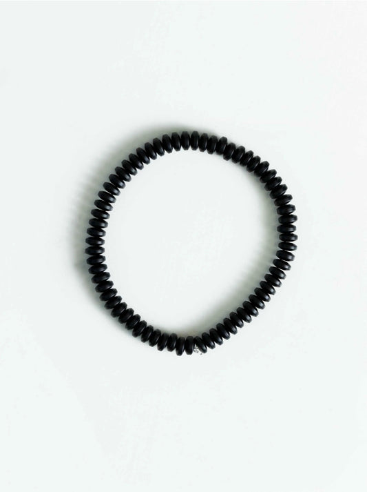 PULSERA DISCOS NEGRA PUROEGO