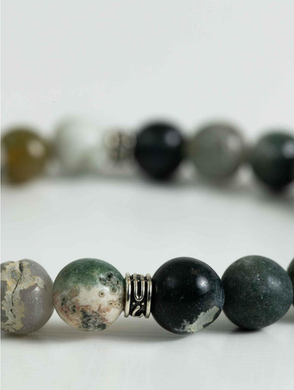PULSERA PIEDRAS MULTICOLOR PUROEGO