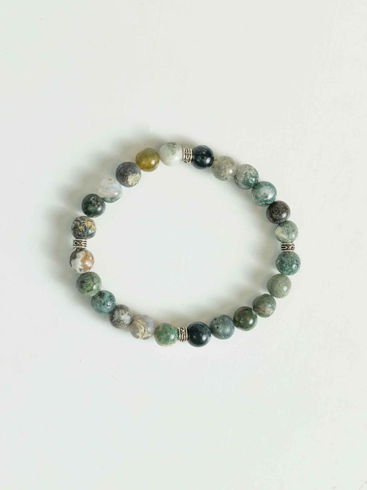 PULSERA PIEDRAS MULTICOLOR PUROEGO