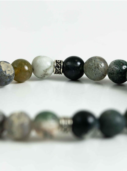 PULSERA PIEDRAS MULTICOLOR PUROEGO