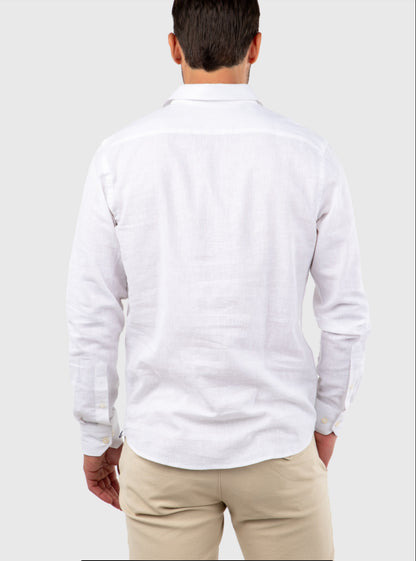 CAMISA POLERA LINO BLANCA WILLIOT