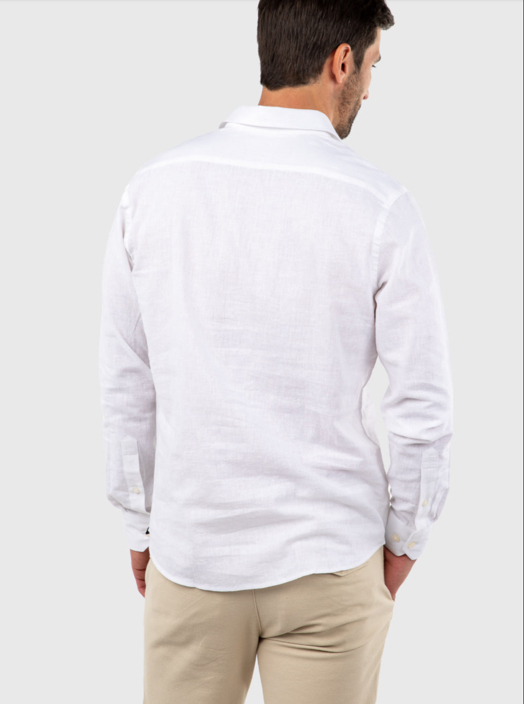 CAMISA POLERA LINO BLANCA WILLIOT