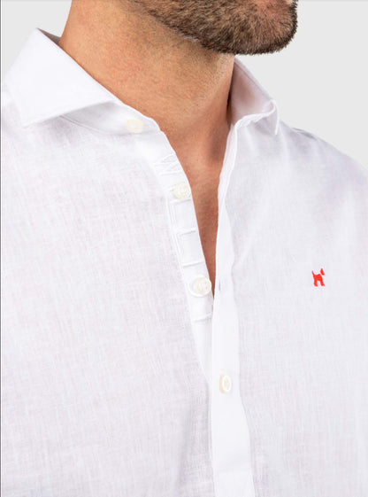 CAMISA POLERA LINO BLANCA WILLIOT