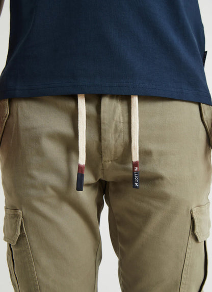PANTALÓN JOGGER CARGO KHAKI WILLIOT