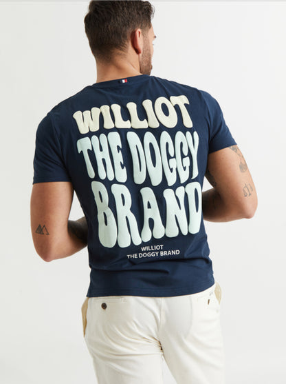 CAMISETA WILLIOT GROOVY AZUL MARINO