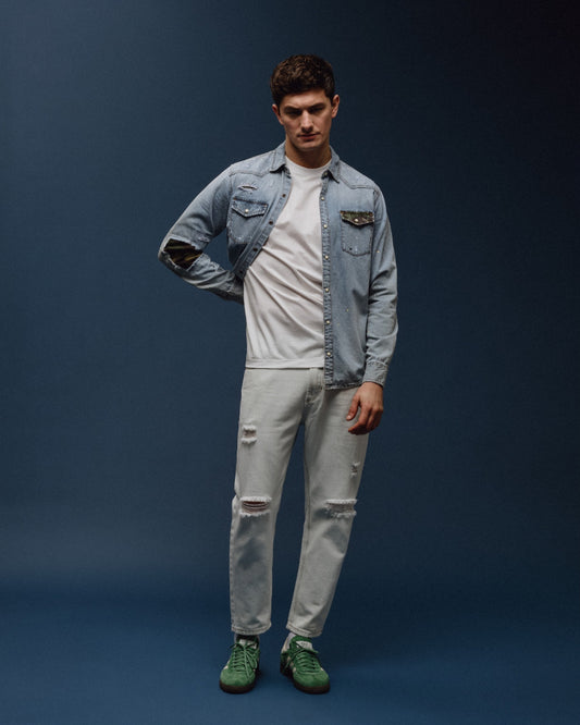 COOPER CARROT CROPPED FIT JEANS